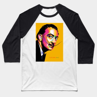 Salvador Dali Baseball T-Shirt